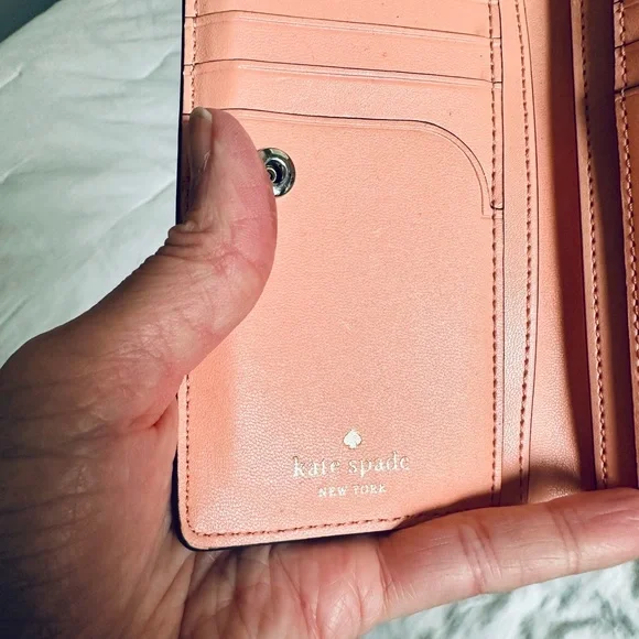 kate spade Red Wallet with Minimalist Design - Picture 4 of 6